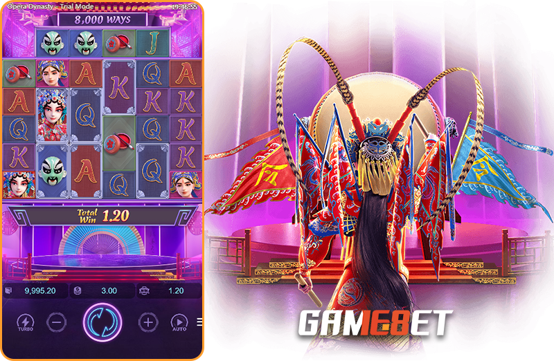 สัญลักษณ์ต่างๆ ภายในเกมสล็อต Opera Dynasty