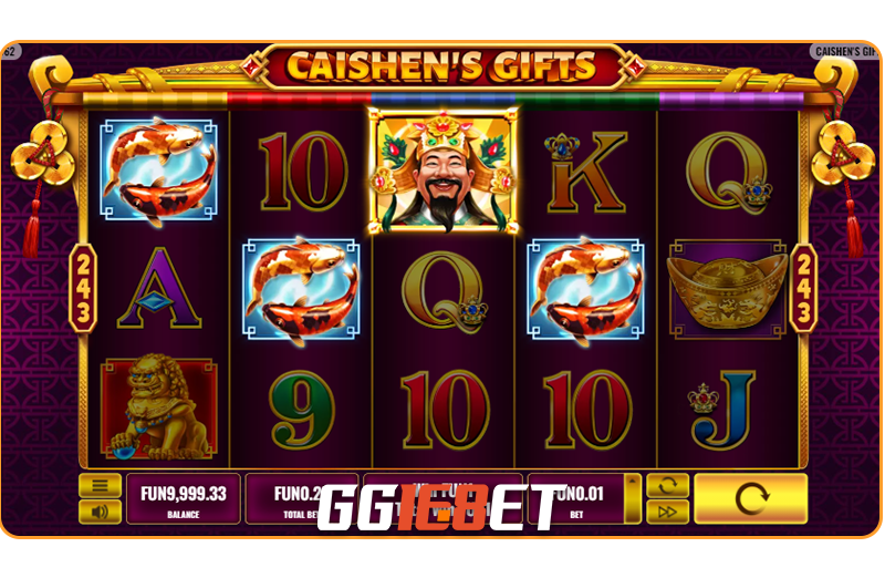 ธีม ภาพ เสียงของเกม CAISHEN'S GIFTS