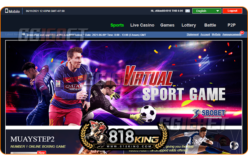 เว็บเกมเดิมพันออนไลน์ 818king บริการเกมสุดฮิต ที่ได้มาตรฐาน