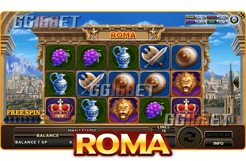 เกมสล็อตโรม่า ทดลองเล่น เล่นเกมสล็อต roma แบบ ทดลองไม่ต้องสมัคร