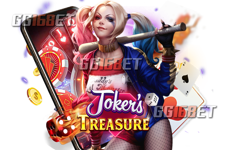 สนุกไปกับเกมสล็อตจอมวายร้าย Joker มาค้นหาสมบัติที่ซ่อนไว้ในเกม joker treasure spadegaming